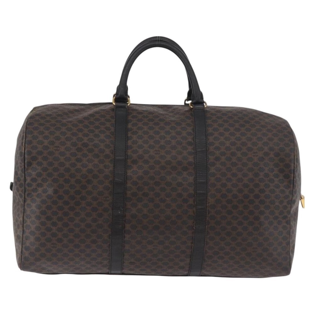 Celine Macadam Boston Bag Black